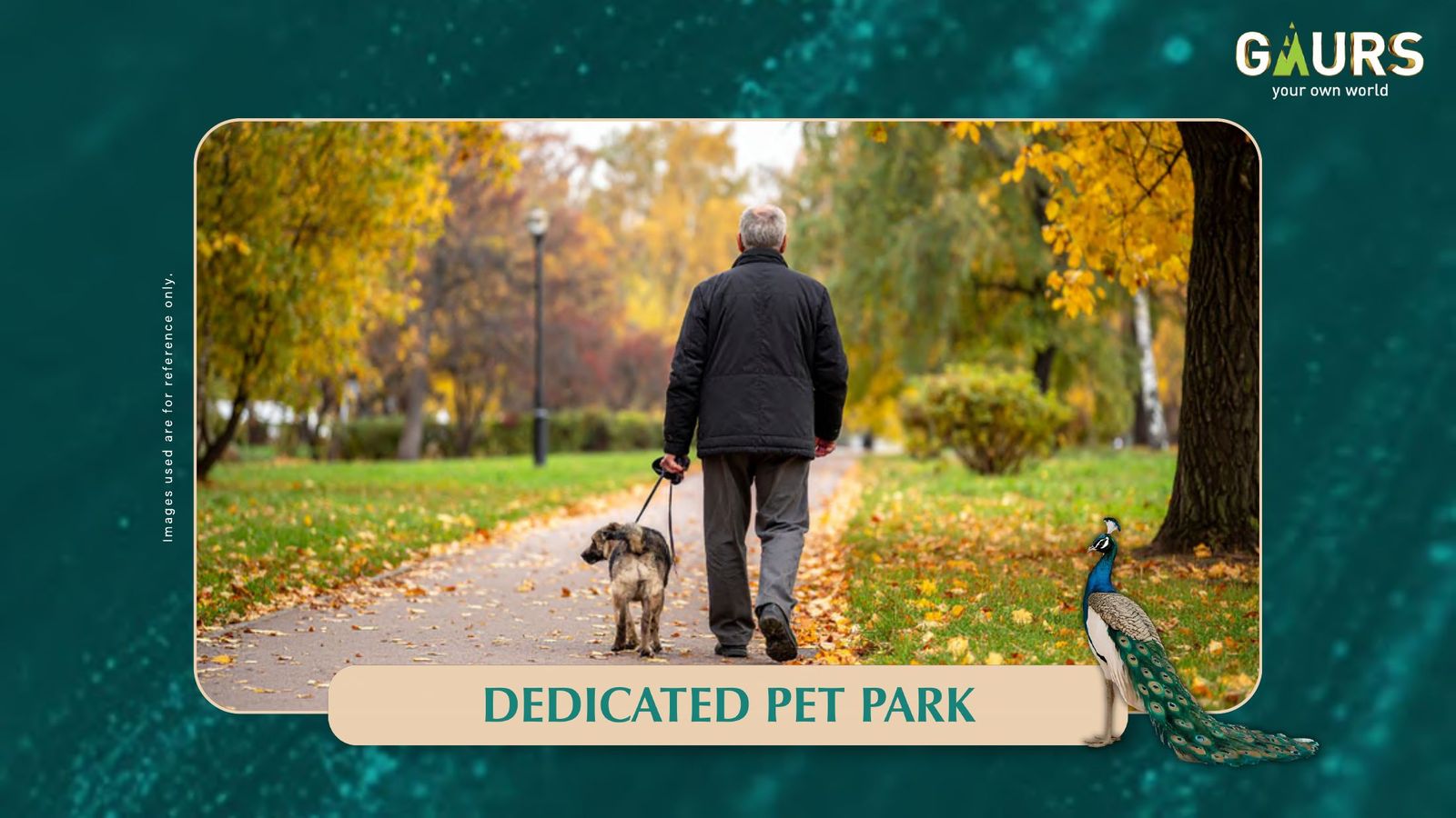 Gaur Plume Dedicated Pet Park — developer brochure image