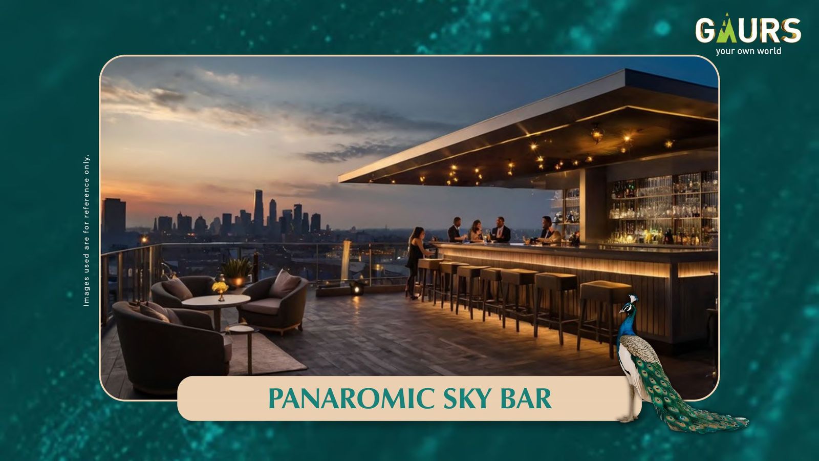 Gaur Plume Panoramic Sky Bar — developer brochure image