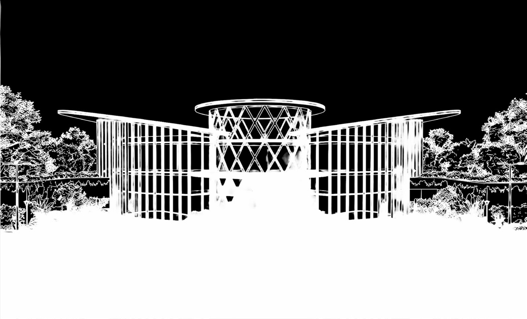 Gaur Plume — peacock clubhouse (artist's impression)